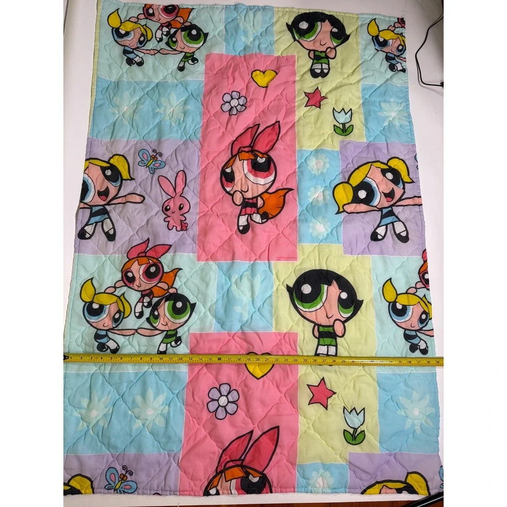 Cartoon Network pattern nursery pastel